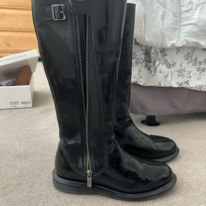 Dr. Marten’s Leather and Rubber Lug Sole High Boots Size 7